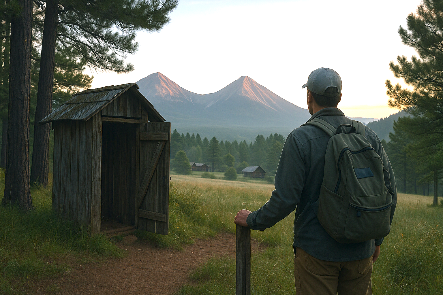 The Outhouse and Spanish Colonialism (time-slip fiction) Cuchara, Colorado The Outhouse and Spanish Colonialism (time-slip fiction) Cuchara, Colorado